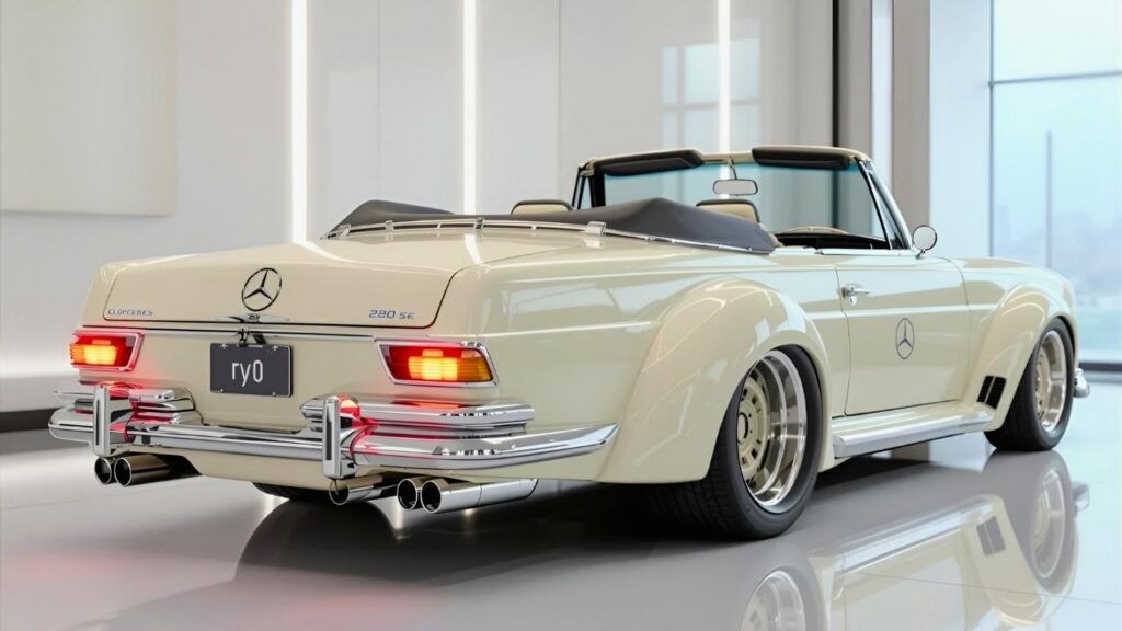 Mercedes-Benz 280 SE Cabriolet 2026: ¡Lujo, Elegancia y Rendimiento en un Roadster Clásico Impresionante