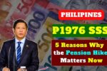 5 Reasons Why the ₱1976 SSS Pension Hike Matters Now