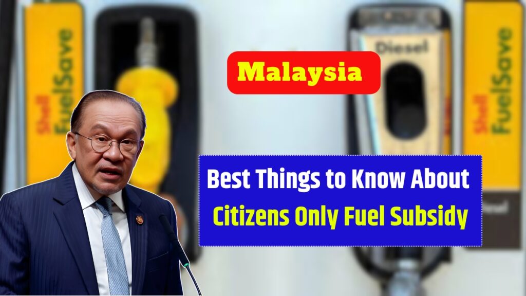 5 Best Things to Know About Malaysia Citizens Only Fuel Subsidy