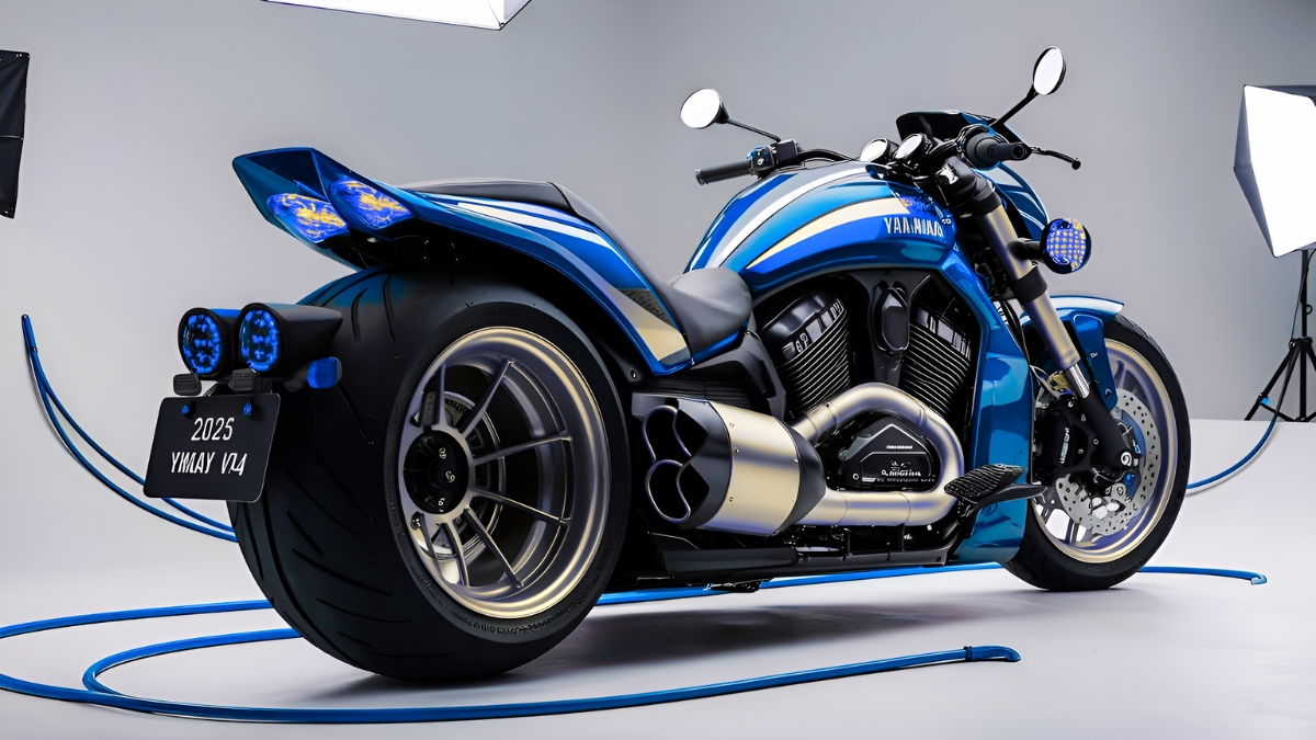 2025 Yamaha VMAX V4 The Ultimate Powerhouse Motorcycle Finally Launched