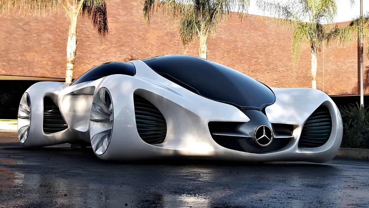 Mercedes Benz BIOME Concept The Futuristic Organic Car of Tomorrow