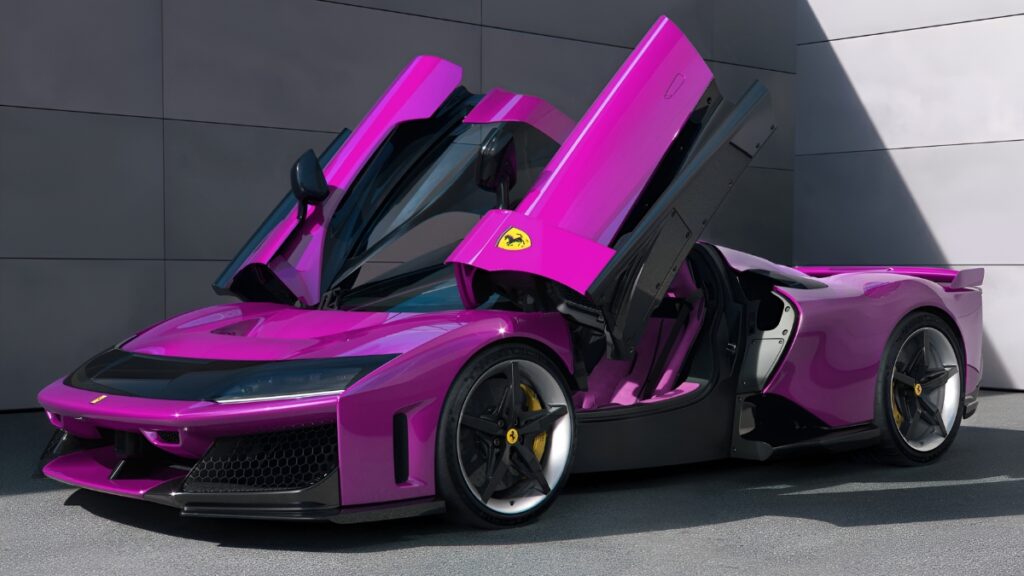 Ferrari Elettrica Revealed Ferrari First 1000HP Electric Supercar Set for 2026 Launch