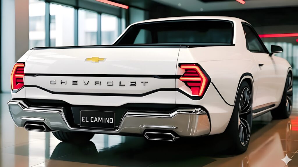 2026 Chevrolet El Camino Returns First Look at Chevy Iconic Pickup Reborn for a New Era
