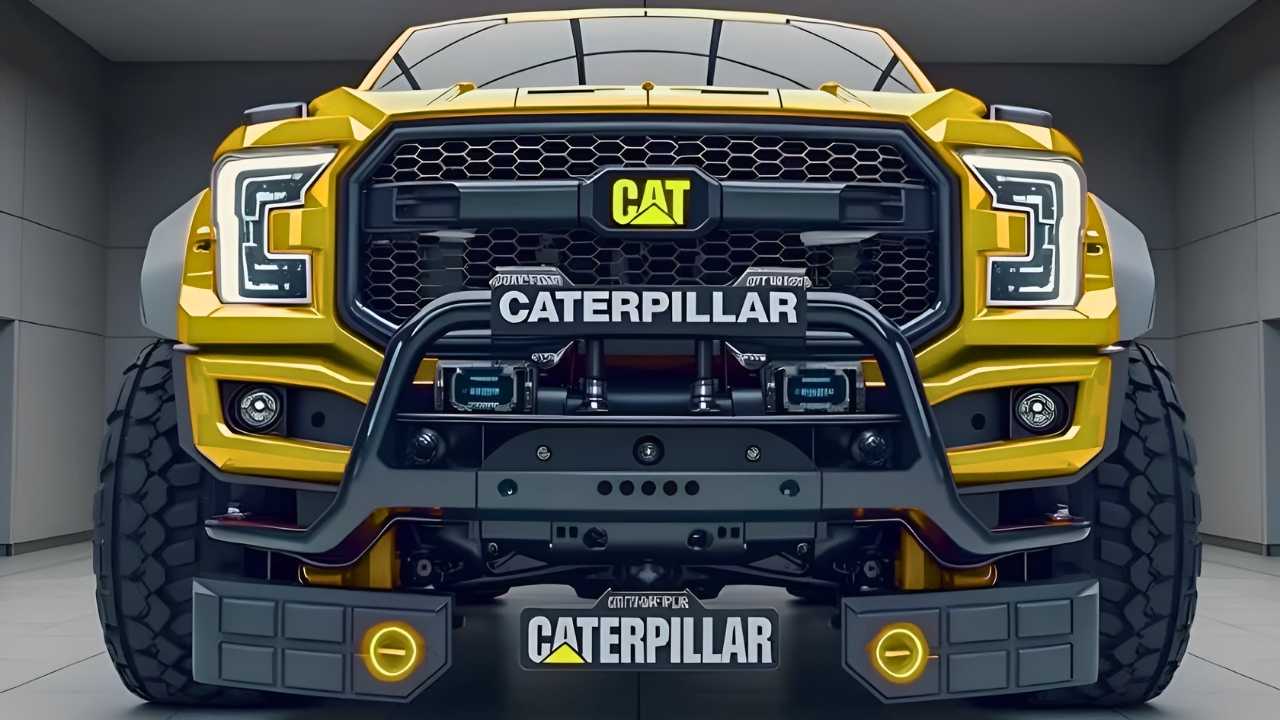 2026 Caterpillar Pickup Truck Debuts: Industrial Power Meets Modern Design & Unmatched Performance